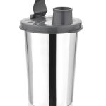 CHEERS STEEL GLASS WITH FLIP CAP