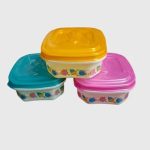Square Plastic Containers